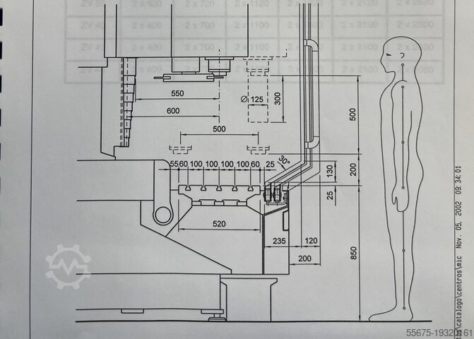 VERTIKALES BEARBEITUNGSZENTRUM IBARMIA ZV 35 L1600