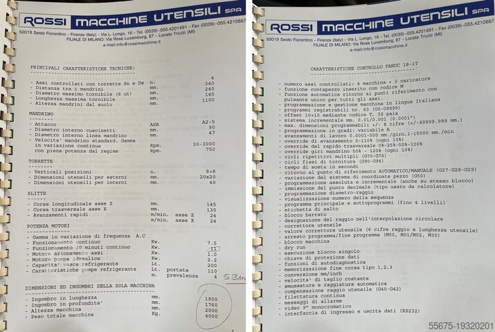 Frontale Doppelspindel-CNC-Drehmaschine Muratec mw120g
