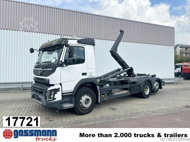 Roll-off tipper truck Volvo FMX 370/410 6x2, Meiller Abrollanlage RK 20.70,