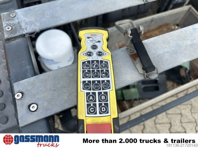 Roll-off tipper truck Volvo FMX 370/410 6x2, Meiller RK 20.70,  Funk