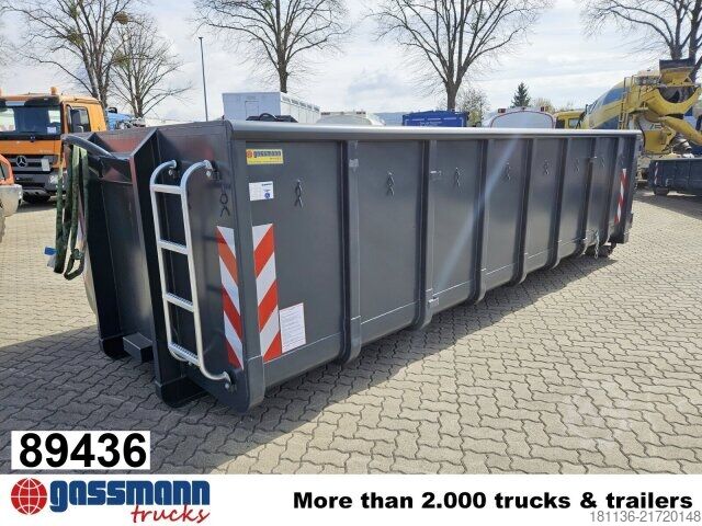 Roll-off container Abrollcontainer mit Flügeltür ca. 20m³,