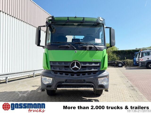 Roll-off tipper truck Mercedes-Benz Arocs 1835/4x2, Hiab Abrollanlage XR 10 S 4150 bis