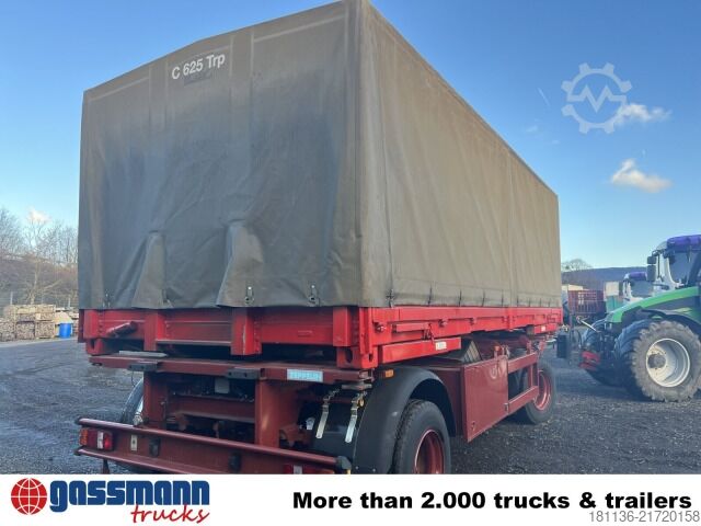 Roll-off container  Abrollrahmen mit WB C 625 Wechselbrücke