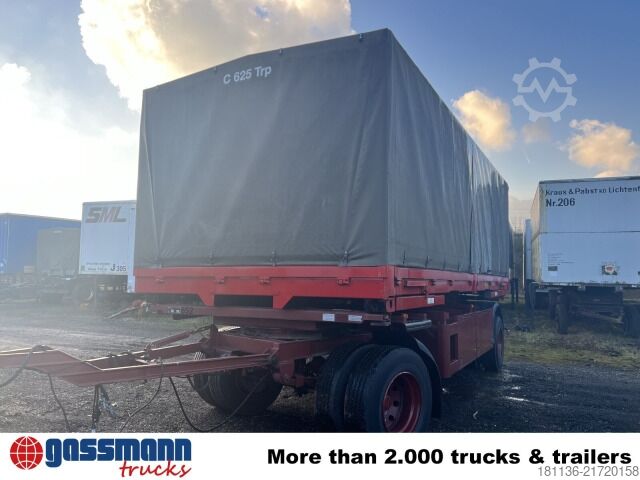 Roll-off container  Abrollrahmen mit WB C 625 Wechselbrücke