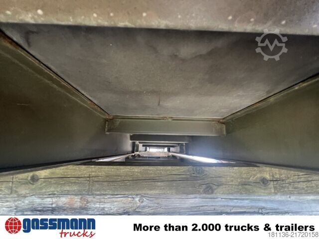 Roll-off container  Abrollrahmen mit WB C 625 Wechselbrücke