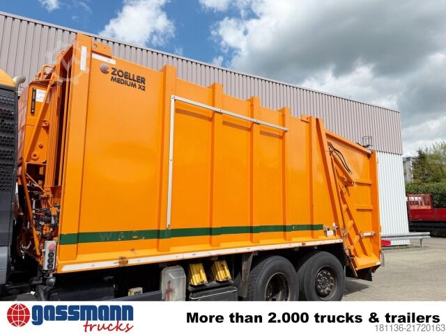 Garbage truck MAN TGS 26.400 6x2-4 LL, Lenk-/Liftachse, Zöller