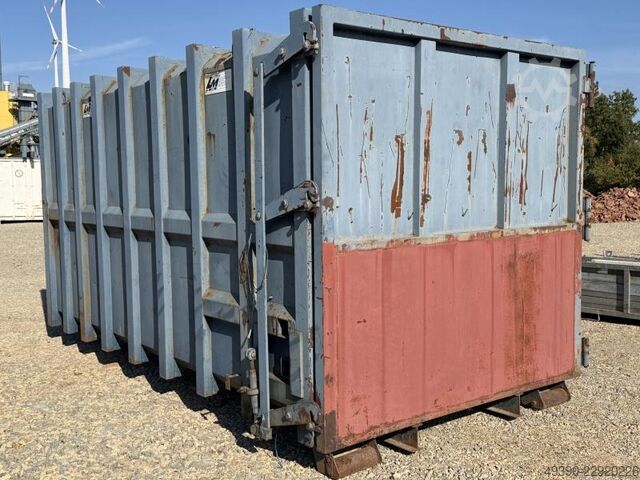 Abrollcontainer, Abrollpresscontainer, geschlossener Abroller, Ideal als Baustellencontainer, Trockn AJK - L&M Ludden + Mennekes PC 4500