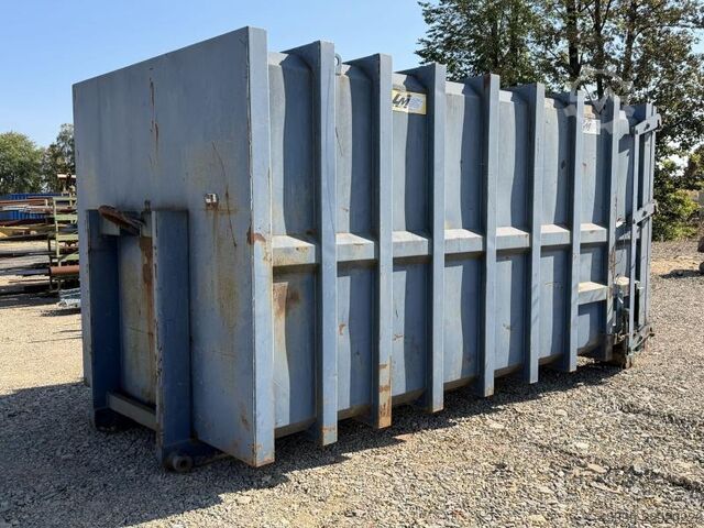 Abrollcontainer, Abrollpresscontainer, geschlossener Abroller, Ideal als Baustellencontainer, Trockn AJK - L&M Ludden + Mennekes PC 4500