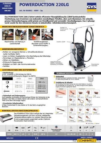 Inductive Hardening Plant POWERDUCTION 220 LG