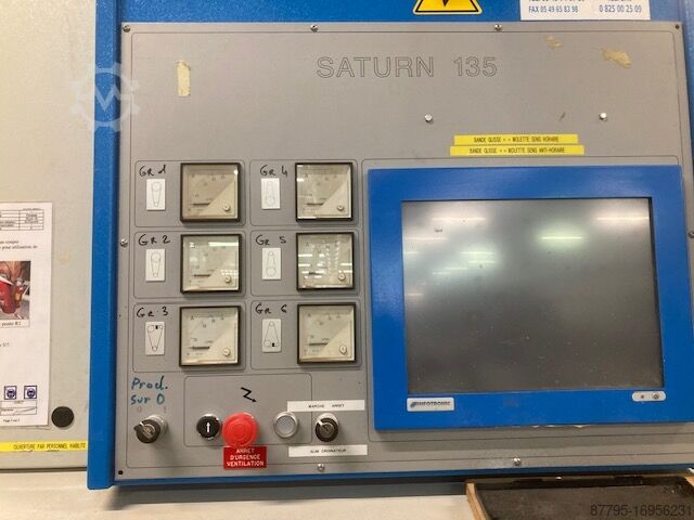 Breitbandschleifer INFOTRONIC COMPACT SATURN135RRK INF et SATURN 135 R