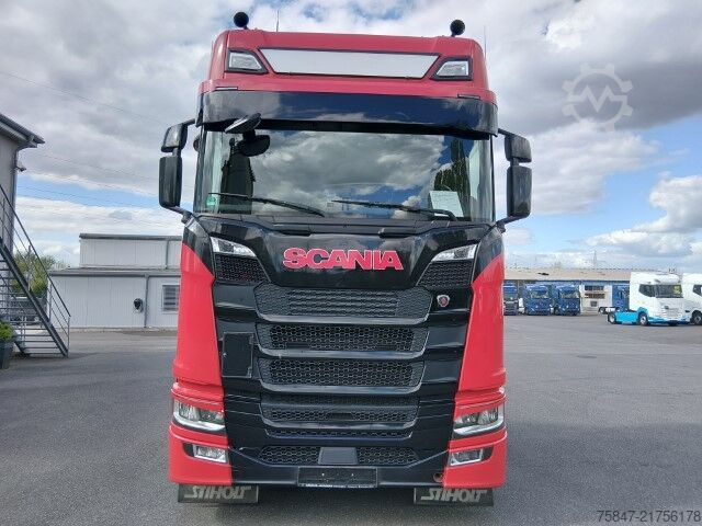 Standard tractor unit SCANIA S 500 A/NB Kipphydraulik Leder Vollluft