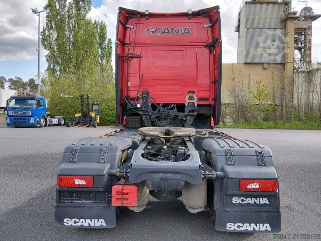 Standard tractor unit SCANIA S 500 A/NB Kipphydraulik Leder Vollluft