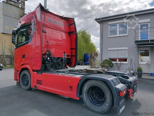 Standard tractor unit SCANIA S 500 A/NB Kipphydraulik Leder Vollluft