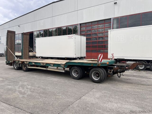Tieflader Anhänger Humbaur HTD 409525-4A  4 Achs Tiefladeranhänger