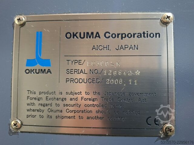 CNC lathe Okuma LU300-M