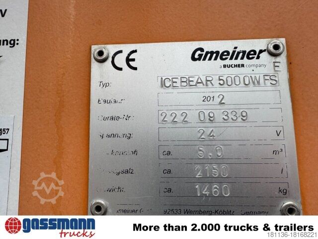 Agricultural machine  ICEBEAR 5000WFSE ca. 5m³