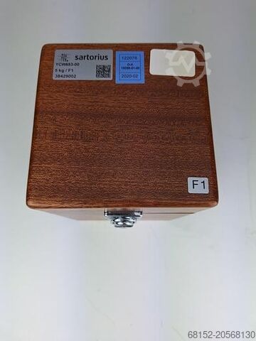 Sartorius YCW653 5KG / F1 Weight - Boxed Sartorius YCW653 5KG / F1