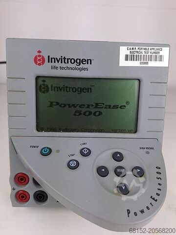 Life Technologies Invitrogen Power Ease 500 Power Supply Invitrogen Powerease 500