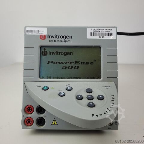 Life Technologies Invitrogen Power Ease 500 Power Supply Invitrogen Powerease 500