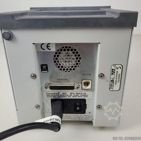 Life Technologies Invitrogen Power Ease 500 Power Supply Invitrogen Powerease 500