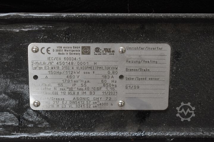 Electric motor VEM Motors IEC/EN 60034-1