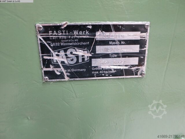 Blechbiegemaschine - 3 Walzen FASTI 2040 x 4