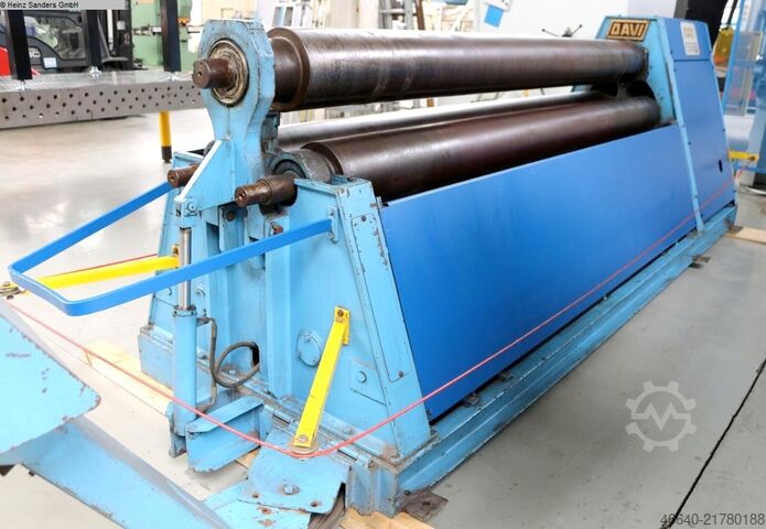 Blechbiegemaschine - 3 Walzen DAVI MCO 2522