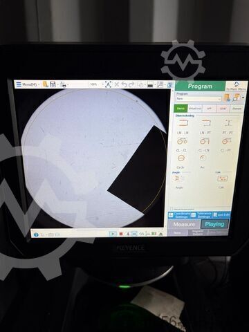  KEYENCE IM-7500 IM-7020 system pomiarowy optyczny CNC