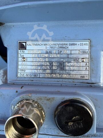 Kaltenbach DKV 112M-238/4 electric motor 1.7kW 400V 1450rpm IP54 Silnik elektryczny Kaltenbach DKV 112M-238/4 1.7kW 400V 1450rpm IP54