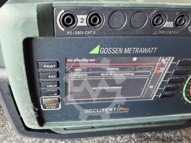 Installationsprüfgerät Gossen Metrawatt SECUTEST Pro IEC 62353 Tester instalacji Gossen Metrawatt SECUTEST Pro IEC 62353