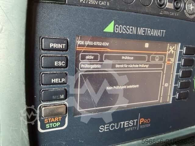 Installationsprüfgerät Gossen Metrawatt SECUTEST Pro IEC 62353 Tester instalacji Gossen Metrawatt SECUTEST Pro IEC 62353