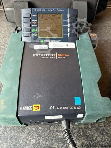 Gossen Metrawatt PROFITEST MXTRA installation tester CAT III CAT IV Gossen Metrawatt PROFITEST MXTRA CAT III CAT IV Tester instalacji