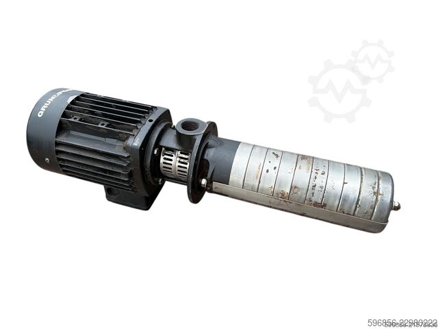 Grundfos SPK 4-8 Vertikalpumpe, 0,55 kW, 3 m³/h, Förderhöhe 28 m Grundfos SPK 4-8 pompa pionowa 0,55 kW 3 m3/h 28 m Grundfos SPK 4-8 pompa pionowa 0,55 kW 3 m3/h 28 m