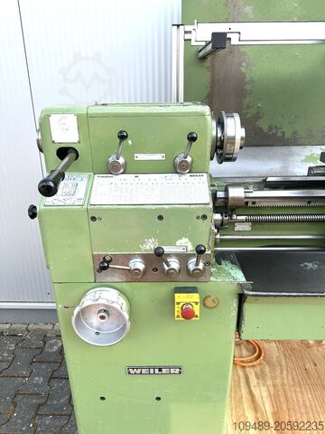 Leit-/Zugspindeldrehmaschine/WEILER-800R WEILER Praktikant 800 R
