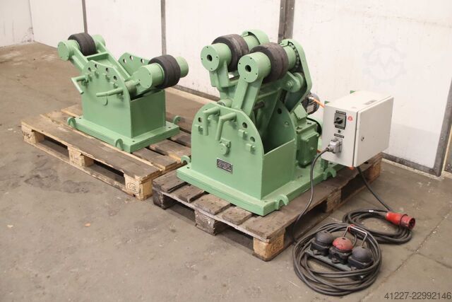 Behälterdrehvorrichtung   Ton Heitze 405/0 Rollenabstand 240 - 780 mm