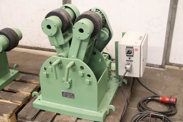 Behälterdrehvorrichtung   Ton Heitze 405/0 Rollenabstand 240 - 780 mm