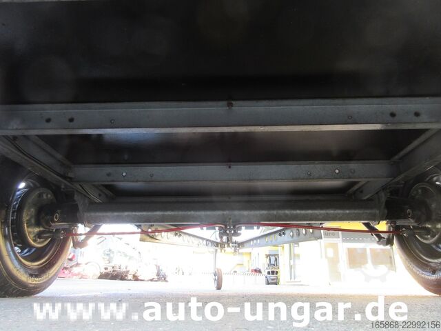 Anhänger mit Pritsche & Plane Temared Tema Anhänger 1.000kg Tieflader Plane