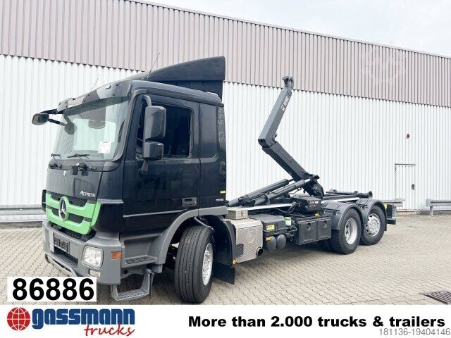 Roll-off tipper truck Mercedes-Benz Actros 2546 L 6x2 NLA, Retarder, Lift-/Lenkachse