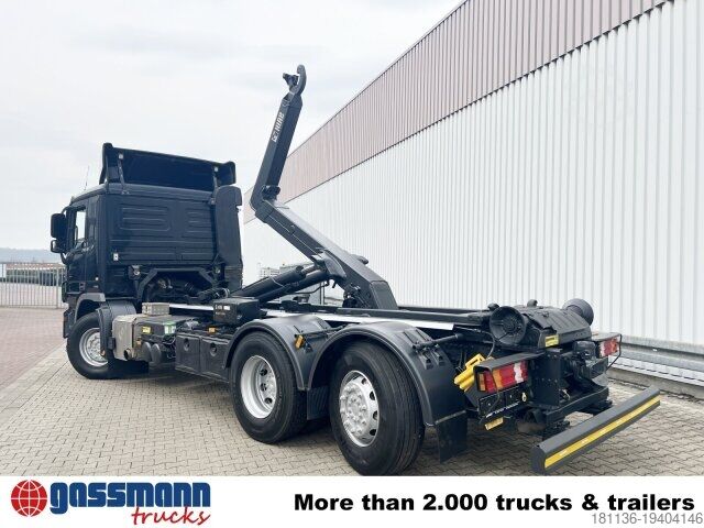 Roll-off tipper truck Mercedes-Benz Actros 2546 L 6x2 NLA, Retarder, Lift-/Lenkachse