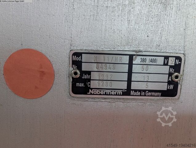 Hardening Furnace NABERTHERM N 11/HR