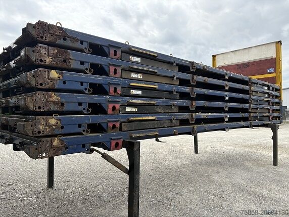 Wechselpritsche offen Krone 7,82m BDF Plattform mehrfach