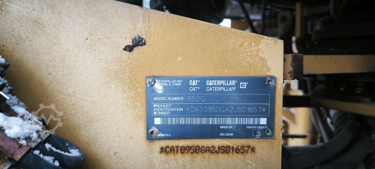 Loader with wheeled chassis Caterpillar 950G