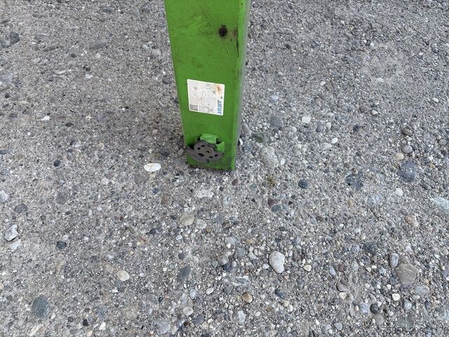 Swap body with flatbed Krone Baustoff 7,45 Multilockrahmen Türen