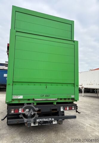 Swap body Krone Baustoff 7,45m Zurringe Bordwände Türen