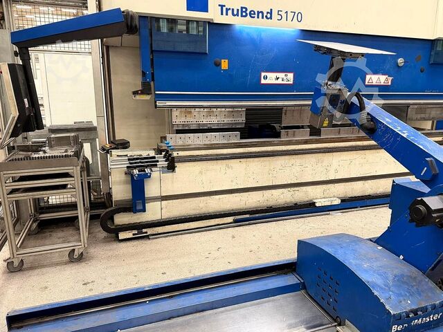 Press brake + robot Trumpf TruBend 5170 + BendMaster