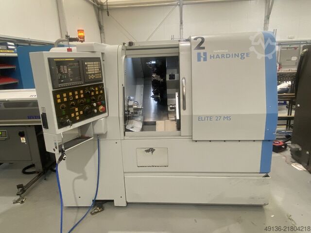 Vertical machining center HARDINGE Elite 27 MS