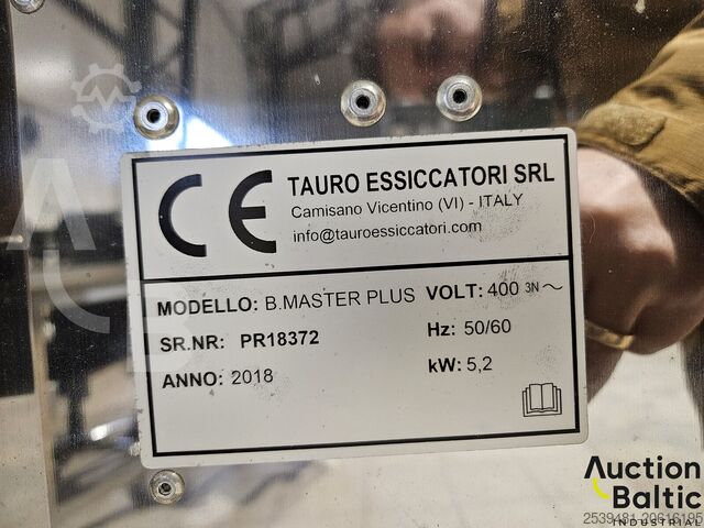 Tauro Essiccatori SRL B. MASTER PLUS other food processing equipment Tauro Essiccatori SRL B. MASTER PLUS