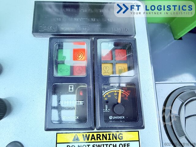 4-way forklift Combilift C4000 TRIPLEX 6900 GAS FREE LIFT CABIN