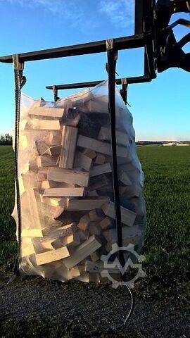 Big Bag für Brennholz 1.5m³, 5-seitig belüftet - 5 Stk - 5 Stk  