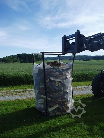 Big Bag für Brennholz 1.5m³, 5-seitig belüftet - 5 Stk - 5 Stk  